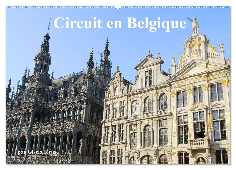 Circuit en Belgique (CALVENDO Calendrier mensuel 2027)