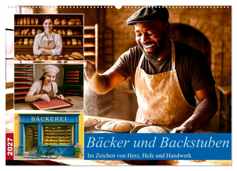 Bäcker und Backstuben (CALVENDO Wandkalender 2027)