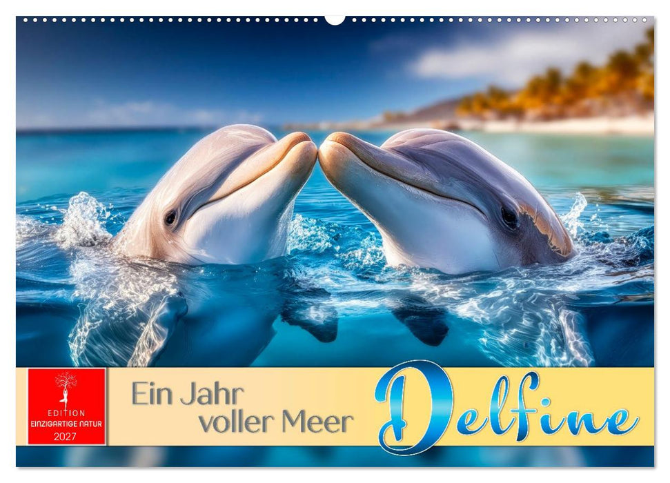 Delfine - ein Jahr voller Meer (CALVENDO Wandkalender 2027)