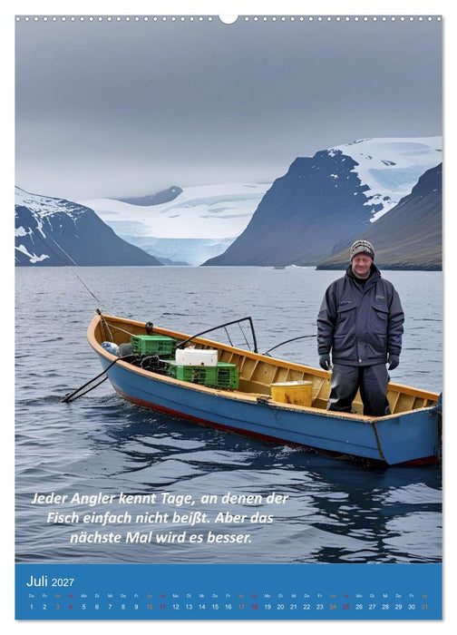 Angeln vor Grönland (CALVENDO Premium Wandkalender 2027)