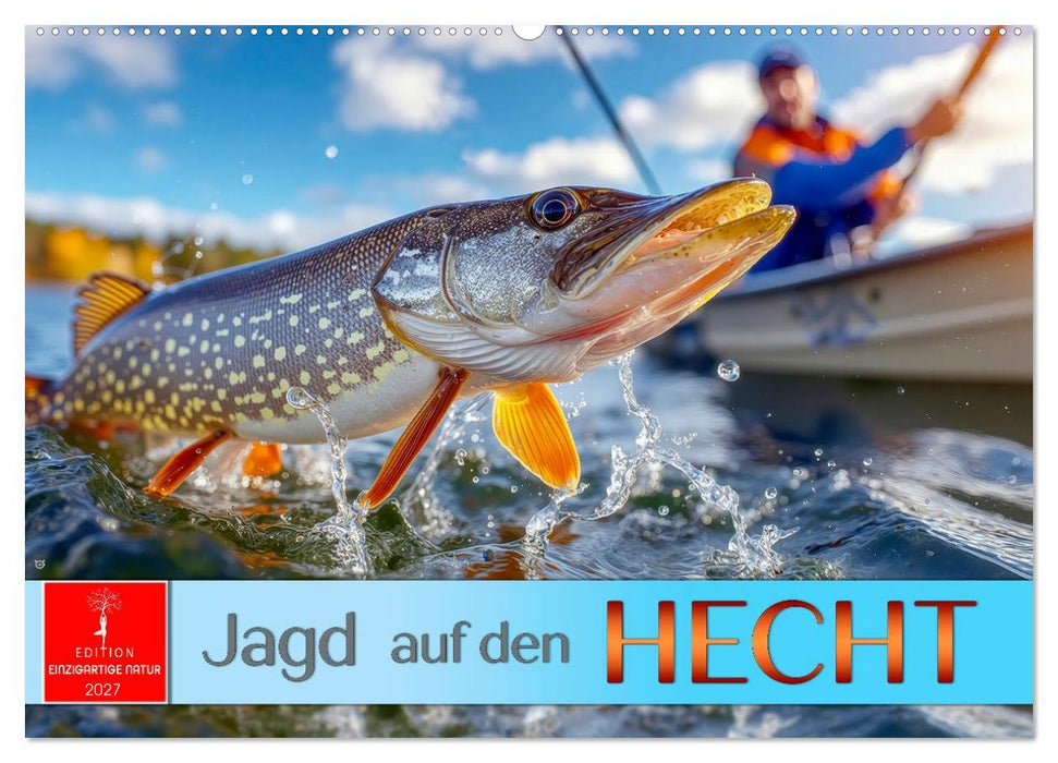Jagd auf den Hecht (CALVENDO Wandkalender 2027)