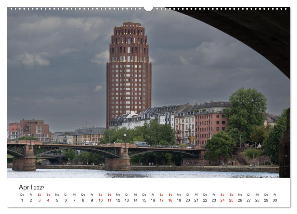 Frankfurt am Main - Abseits der Touristenströme (CALVENDO Wandkalender 2027)