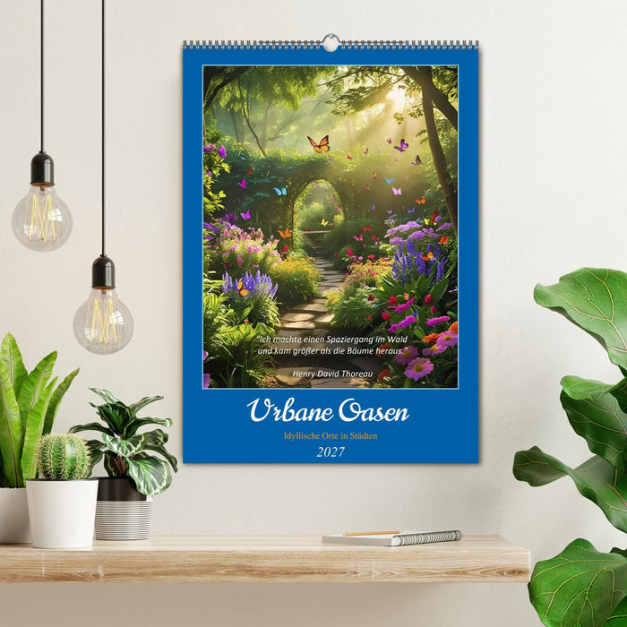 Urbane Oasen (CALVENDO Wandkalender 2027)