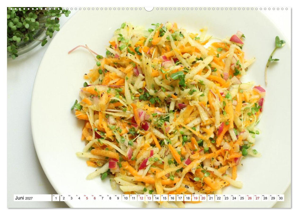 Glücklich mit Karotten (CALVENDO Premium Wandkalender 2027)