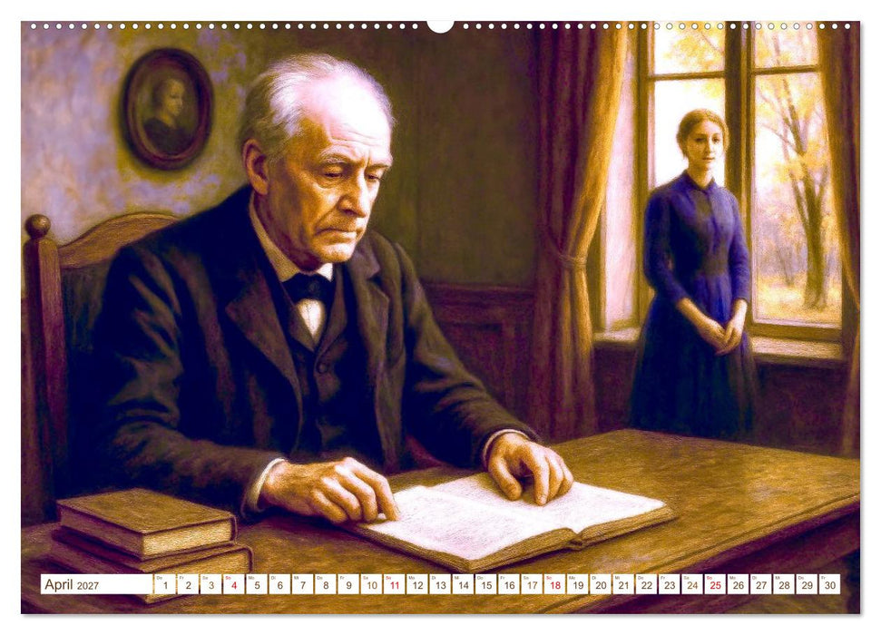 Theodor Storm. Sein Leben, seine Werke (CALVENDO Premium Wandkalender 2027)