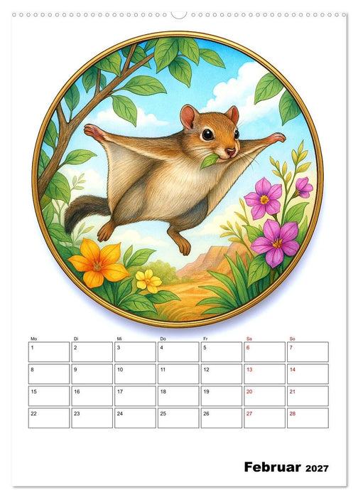 Unbekannte Niedlichkeit (CALVENDO Wandkalender 2027)