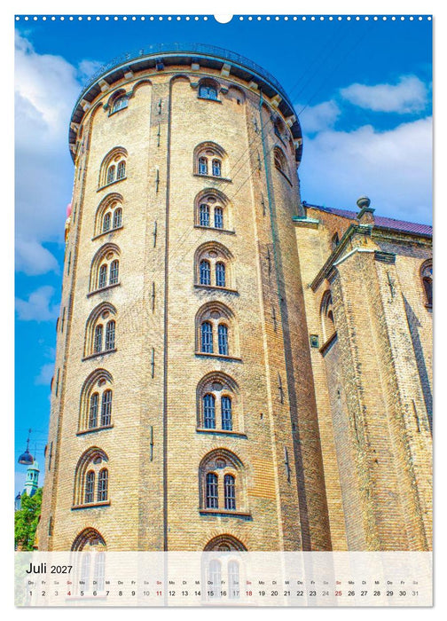 Historisches Seeland – Dänemarks architektonische Schätze (CALVENDO Premium Wandkalender 2027)