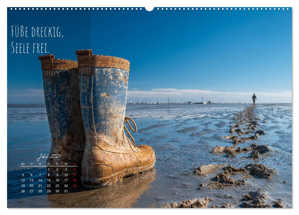 Moin Moin ist schon gesabbel - Norddeutscher Sprüche-Kalender (CALVENDO Premium Wandkalender 2027)