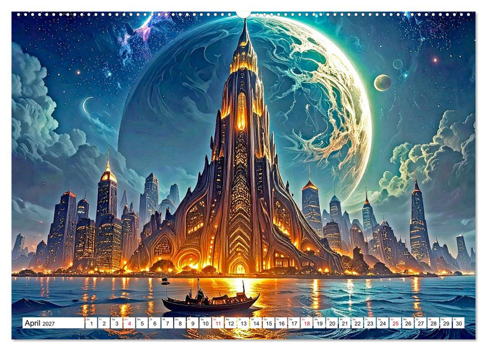 Vertraute Bauten und fremde Umwelt (CALVENDO Premium Wandkalender 2027)