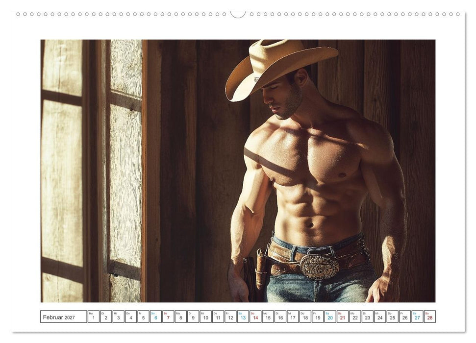 Sattel mich, Cowboy! (CALVENDO Premium Wandkalender 2027)