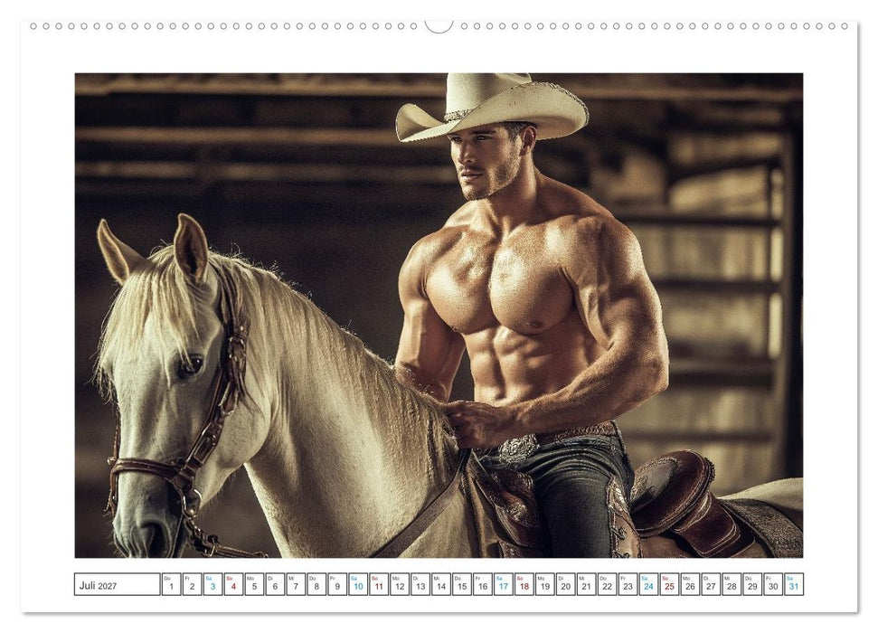 Sattel mich, Cowboy! (CALVENDO Premium Wandkalender 2027)