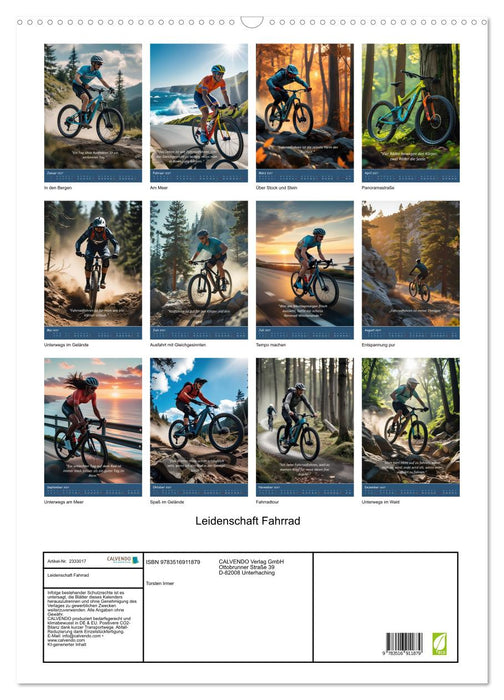 Leidenschaft Fahrrad (CALVENDO Wandkalender 2027)