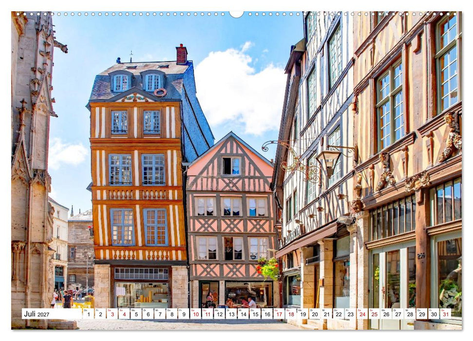 Rouen - ein traumhaftes Reiseziel (CALVENDO Premium Wandkalender 2027)