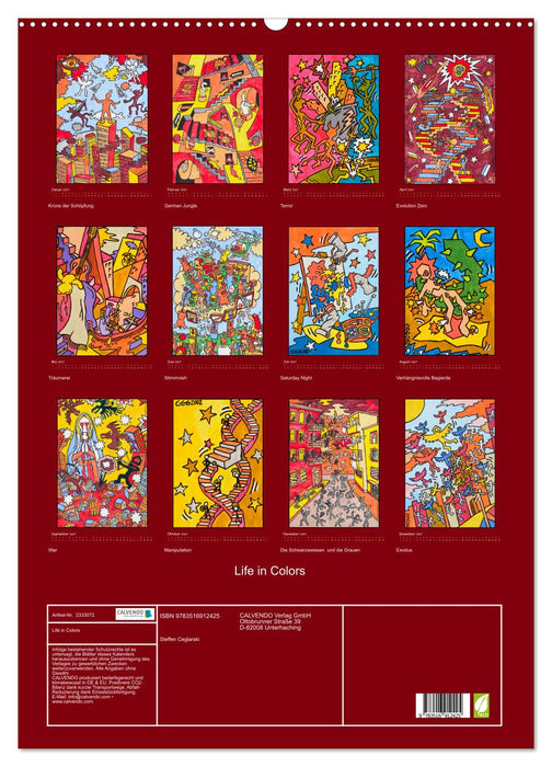 Life in Colors (CALVENDO Wandkalender 2027)