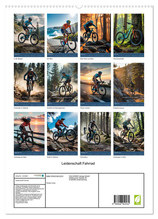 Leidenschaft Fahrrad (CALVENDO Premium Wandkalender 2027)