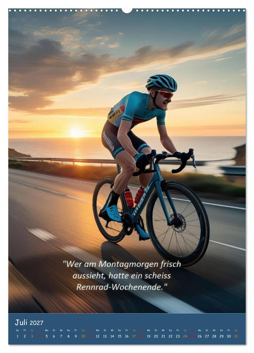 Leidenschaft Fahrrad (CALVENDO Premium Wandkalender 2027)