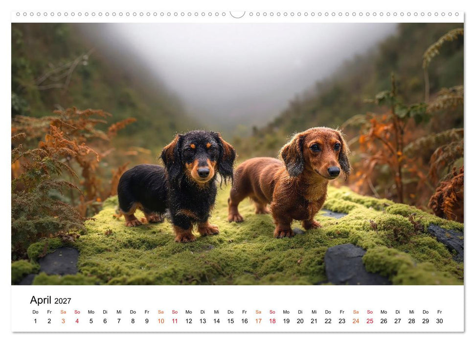 Dackel - ein Blick genügt (CALVENDO Wandkalender 2027)