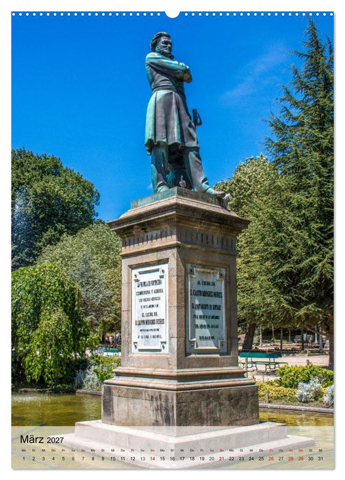 Santiago de Compostela – Glanz vergangener Jahrhunderte (CALVENDO Wandkalender 2027)