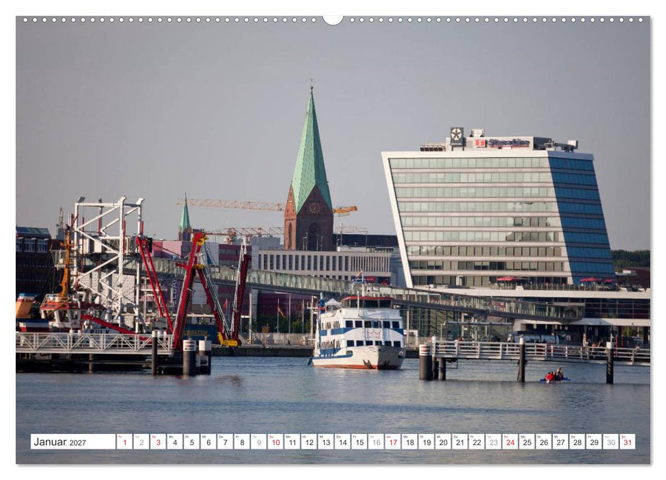 Schleswig Holstein - Landeshauptstadt Kiel (CALVENDO Wandkalender 2027)