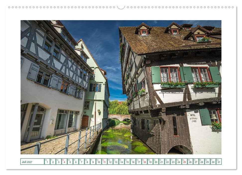 Ulm - Hübsche Großstadt an der Donau (CALVENDO Premium Wandkalender 2027)