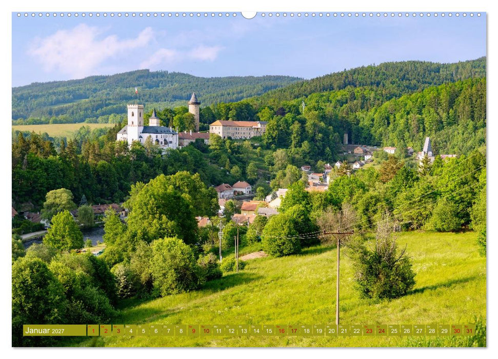 Zauber des Böhmerwalds. Stille Schönheit im Westen Tschechiens (CALVENDO Premium Wandkalender 2027)