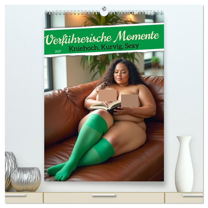 Verführerische Momente - Kniehoch, Kurvig, Sexy (CALVENDO Premium Wandkalender 2027)