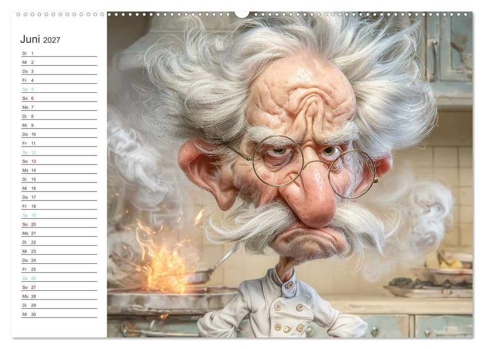 Arbeiten bis der Rollator funkt! (CALVENDO Premium Wandkalender 2027)