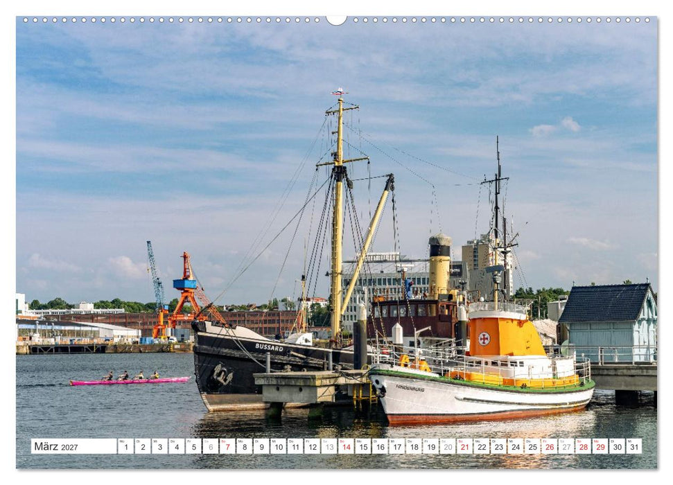 Schleswig Holstein - Landeshauptstadt Kiel (CALVENDO Premium Wandkalender 2027)