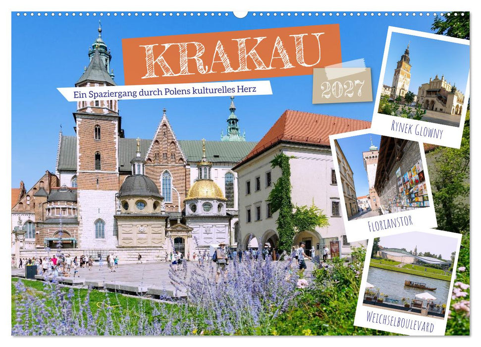 Krakau. Ein Spaziergang durch Polens kulturelles Herz (CALVENDO Wandkalender 2027)