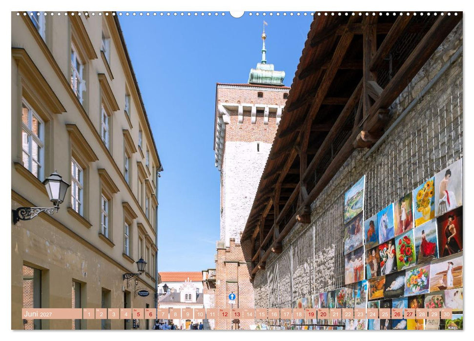 Krakau. Ein Spaziergang durch Polens kulturelles Herz (CALVENDO Wandkalender 2027)