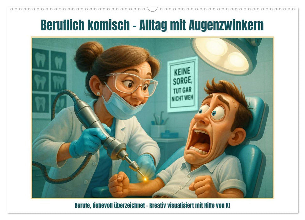Beruflich komisch – Alltag mit Augenzwinkern (CALVENDO Wandkalender 2027)