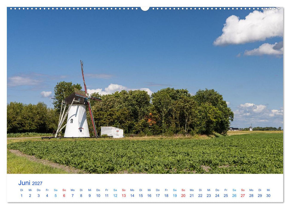 Sommer in Seeland (CALVENDO Wandkalender 2027)
