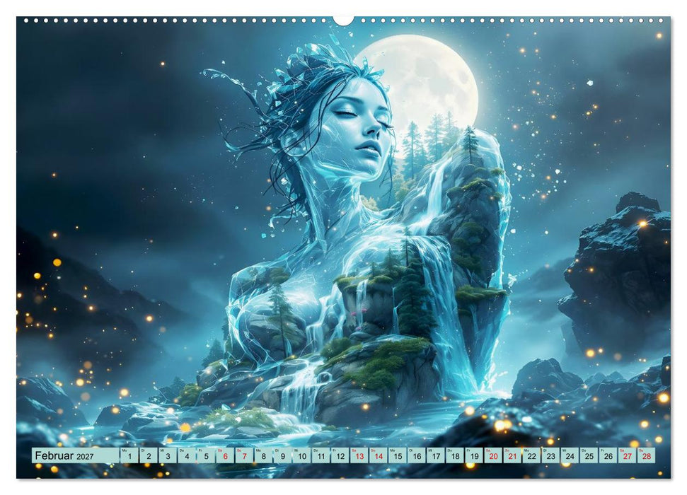 Magische Quelle des Lebens (CALVENDO Wandkalender 2027)
