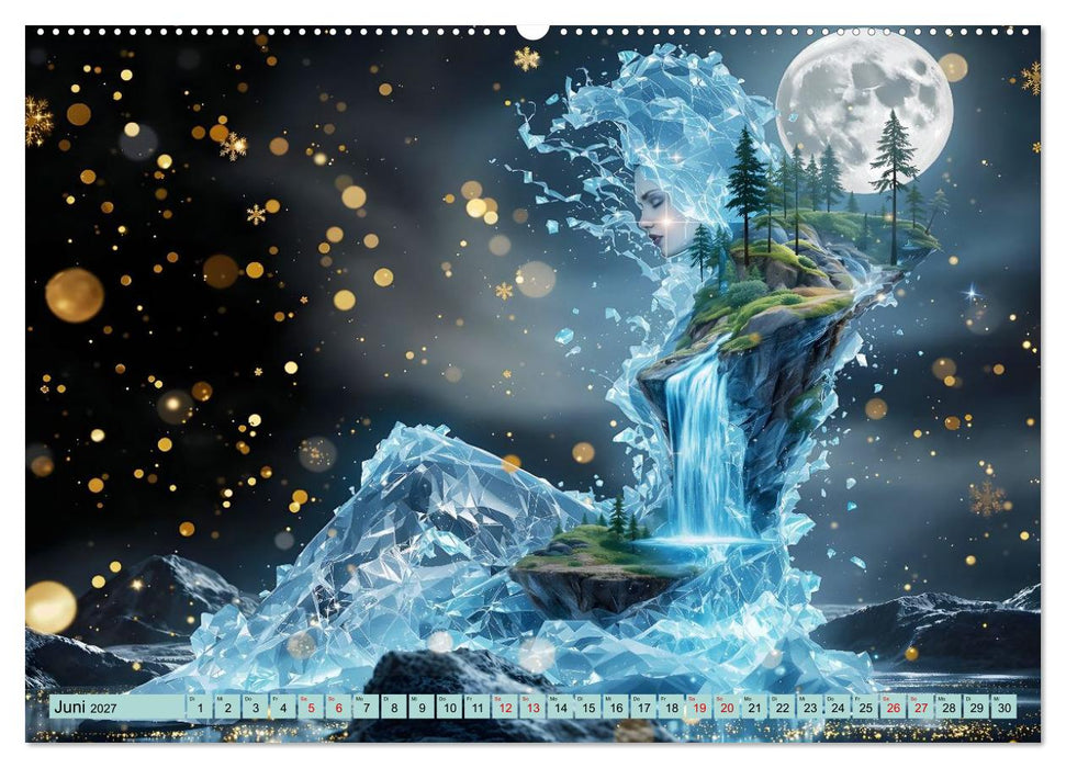 Magische Quelle des Lebens (CALVENDO Wandkalender 2027)