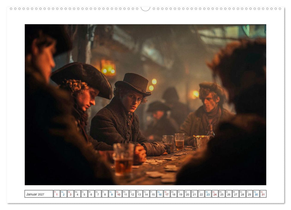 Die letzte Fahrt der Sturmkrähe (CALVENDO Wandkalender 2027)