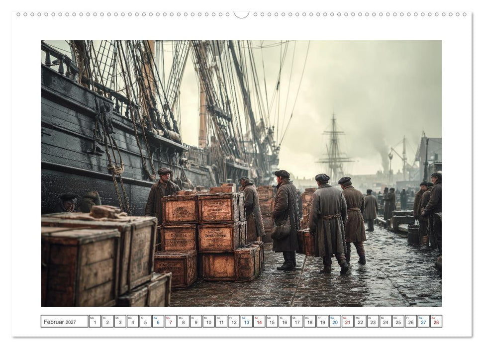Die letzte Fahrt der Sturmkrähe (CALVENDO Wandkalender 2027)