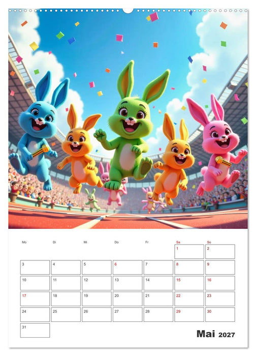 Kunterbunte Kinderträume (CALVENDO Wandkalender 2027)