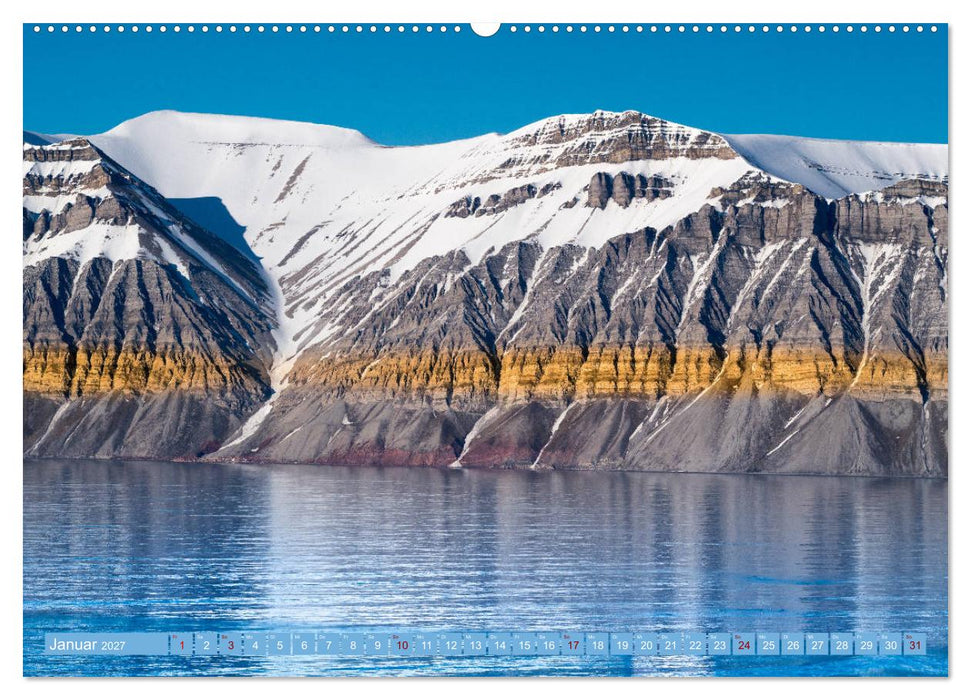 Spitzbergen im Sommer (CALVENDO Wandkalender 2027)