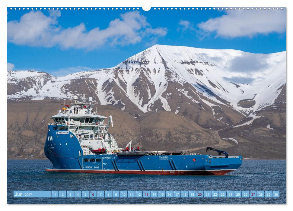 Spitzbergen im Sommer (CALVENDO Wandkalender 2027)