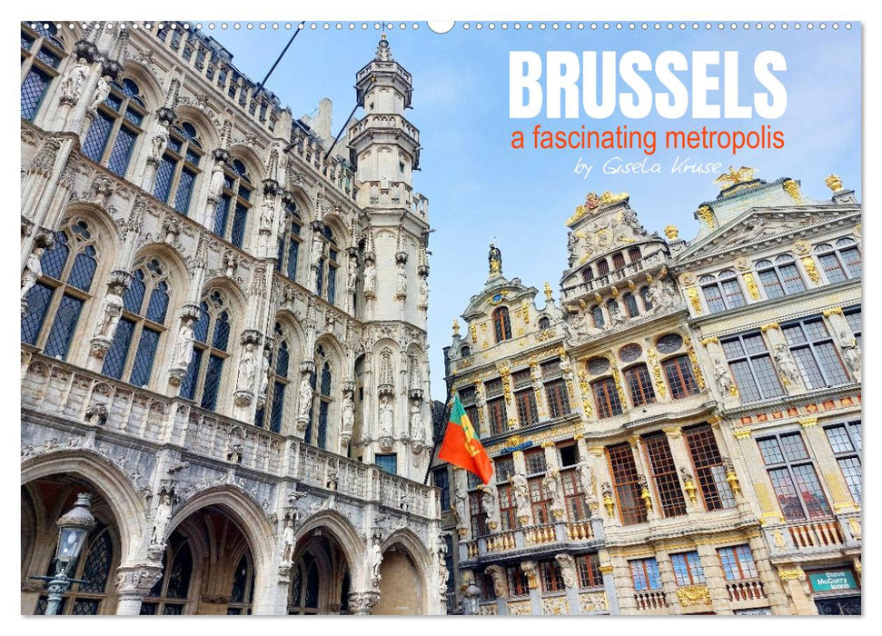 Brussels - a fascinating metropolis (CALVENDO Monthly Calendar 2027)
