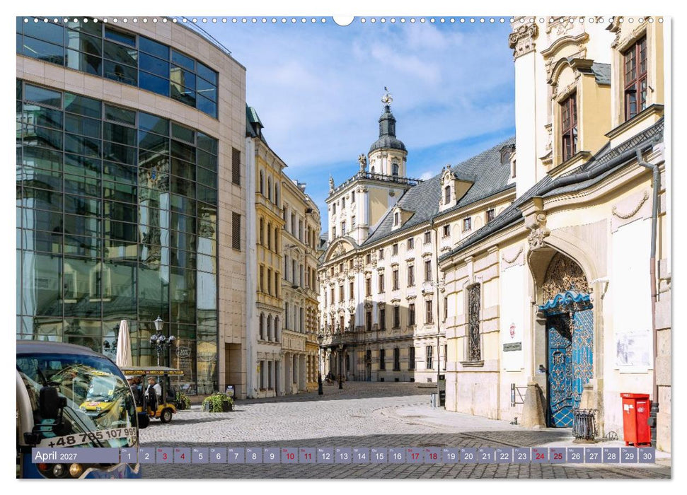 Breslau. Polens architektonisches Juwel an der Oder (CALVENDO Premium Wandkalender 2027)