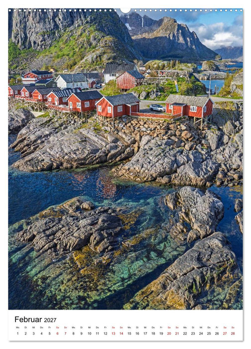 Lofoten - Atemberaubende Landschaften (CALVENDO Wandkalender 2027)