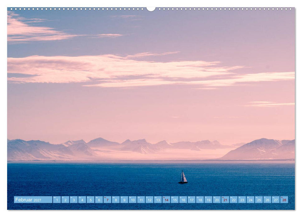 Spitzbergen im Sommer (CALVENDO Premium Wandkalender 2027)