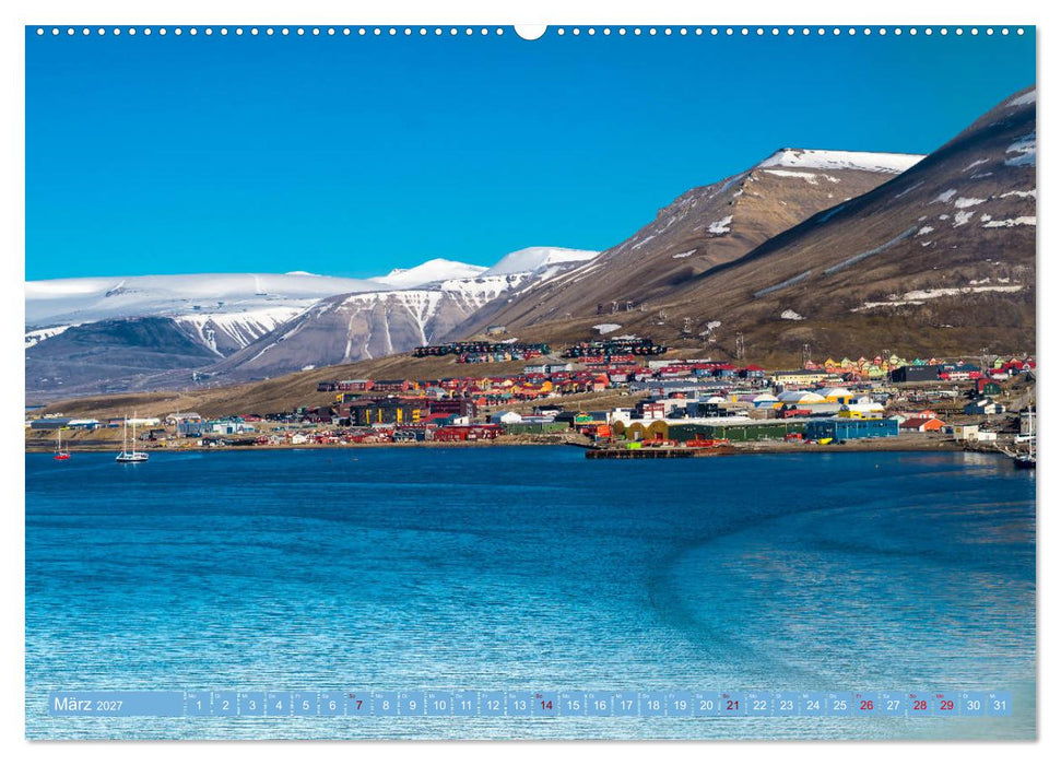Spitzbergen im Sommer (CALVENDO Premium Wandkalender 2027)