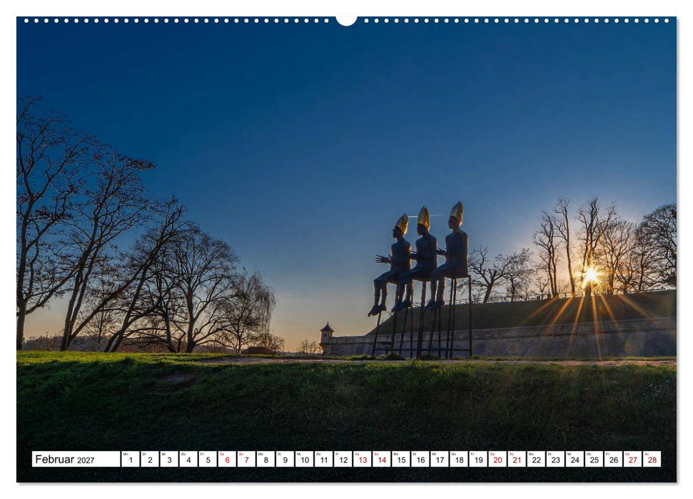 Romantisches Erfurt - Bilder einer Stadt voller Geschichte (CALVENDO Wandkalender 2027)
