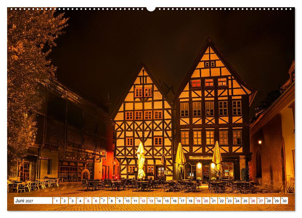 Romantisches Erfurt - Bilder einer Stadt voller Geschichte (CALVENDO Wandkalender 2027)