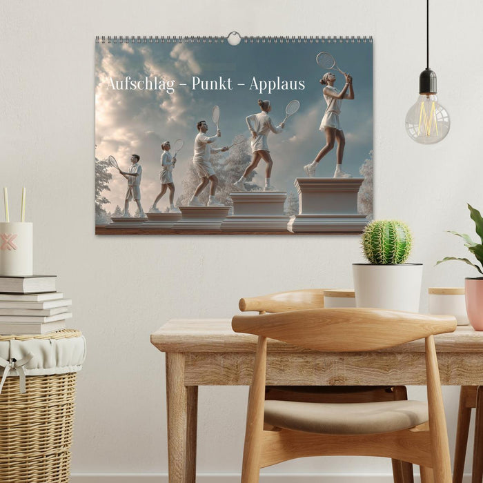 Aufschlag – Punkt – Applaus (CALVENDO Wandkalender 2027)
