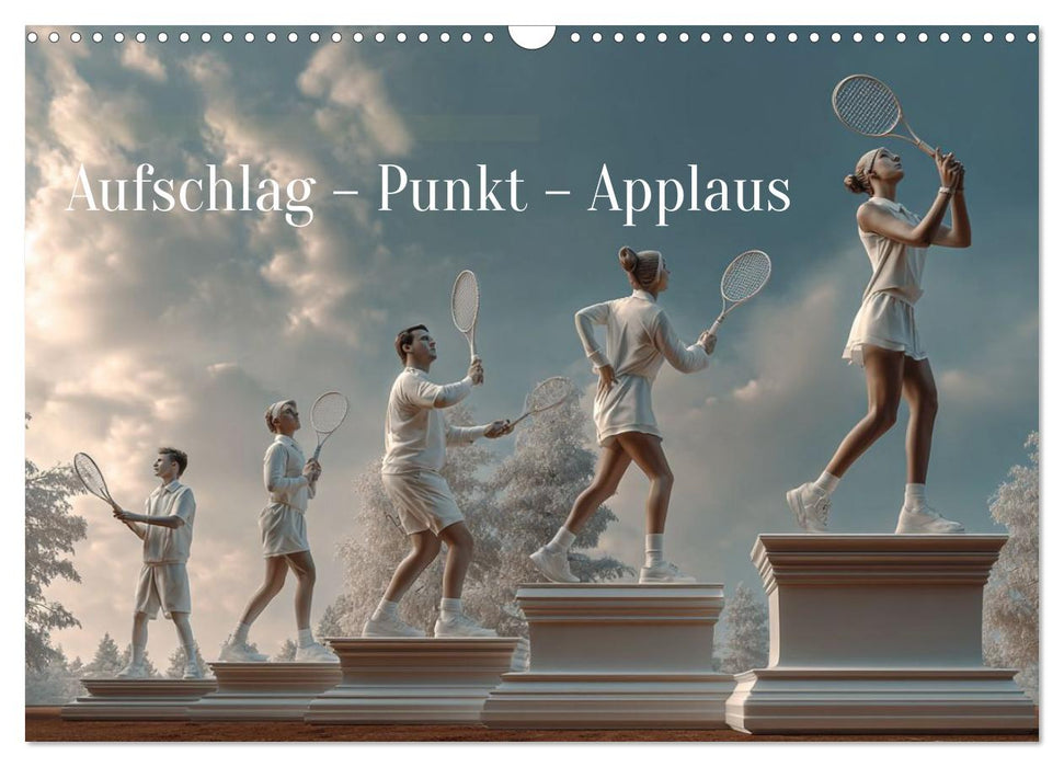 Aufschlag – Punkt – Applaus (CALVENDO Wandkalender 2027)