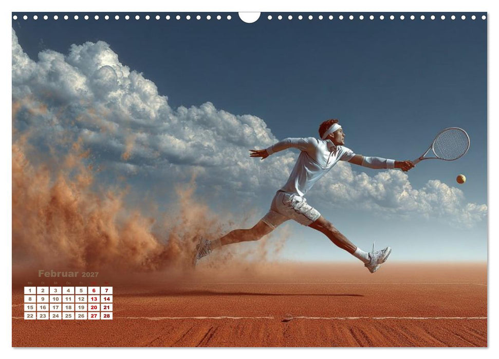 Aufschlag – Punkt – Applaus (CALVENDO Wandkalender 2027)
