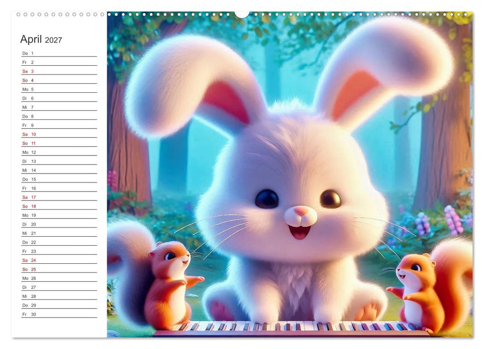 Knuddel und Kuschel (CALVENDO Wandkalender 2027)